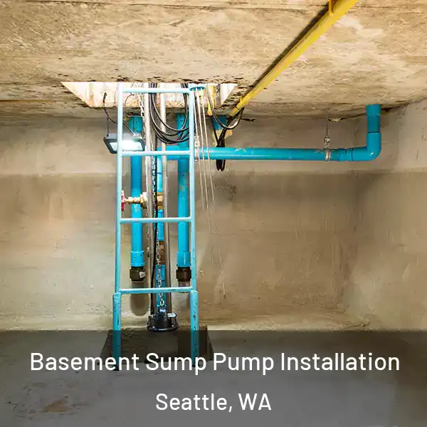  Basement Sump Pump Installation Seattle, WA