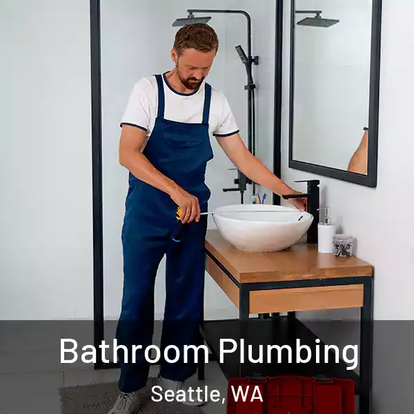  Bathroom Plumbing Seattle, WA