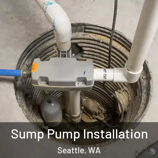  Sump Pump Installation Seattle, WA