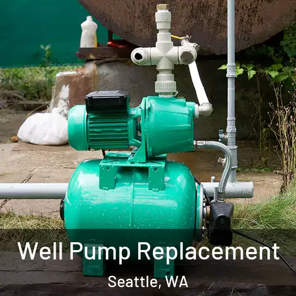  Well Pump Replacement Seattle, WA